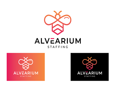 ALVEARIUM Logo branding branding design business logo company logo corporate graphic design logo logo design logo type minimal minimalist modern simple typography