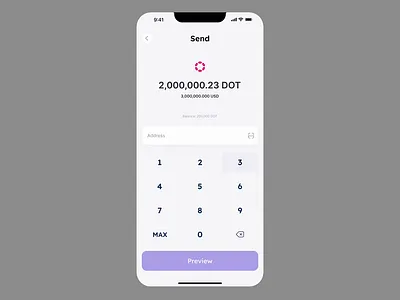 Crypto Wallet Send Crypto Scan QR Screen crypto crypto app crypto app ui ux crypto wallet crypto wallet ui ux qr code web3