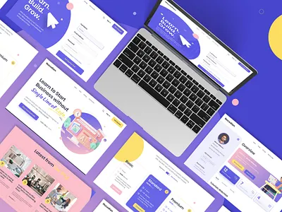 Nocodian Website Design app development coding community coding skills digital skills educational platform elearning landing page learning platform no code online courses platform programming research skill development technology education tools ui design user uxui web development