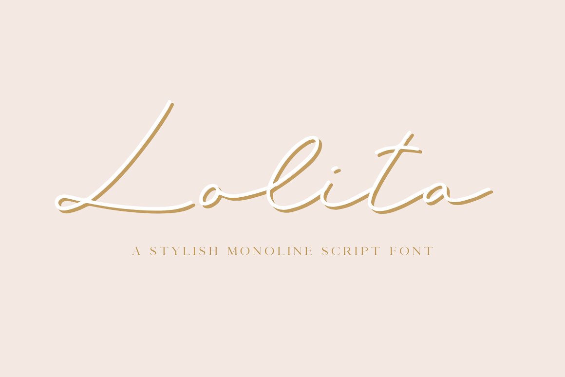 Lolita Script Font app branding design graphic design illustration logo typography ui ux vector
