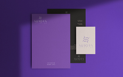 Logo Design For "AURORA" branding design graphic design illustration logo typography ui uiux ux vector