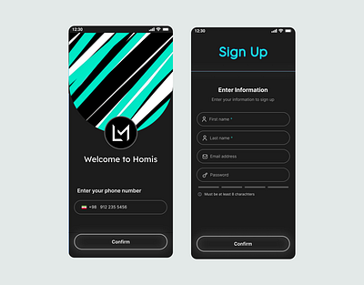 Neon Design | Sign Up design ui uiux ux