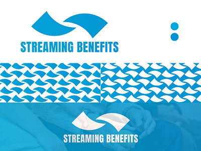 Streaming Benefits Company Logo brand identity design brand logo branding company logo design graphic design illustration logo ui vector