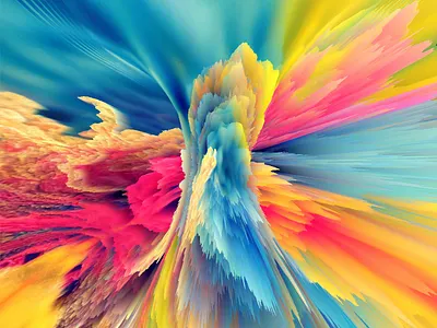 ArtAbstract with Flowers!!!!!! abstractart art color color colorgram colour design flower flowers illustration