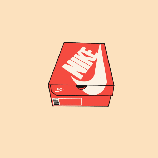 Nike shoe box animation by Kameron White on Dribbble