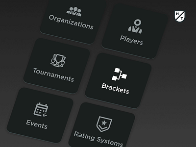 House of Tournaments - Icons animation app brand branding design designer geometric graphic graphic design icons illustration logo mark minimal sketch sports symbol ui ux vector