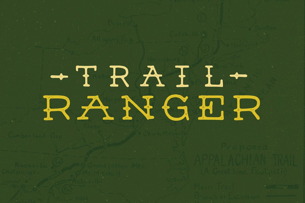 Trail Ranger app branding design graphic design illustration logo typography ui ux vector