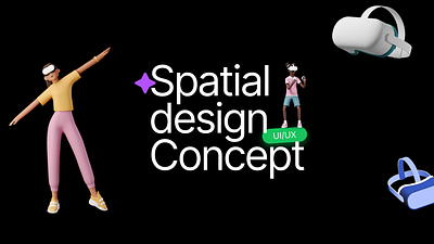 Spotify Spatial Design Concept design figma spatial design ui uidesign