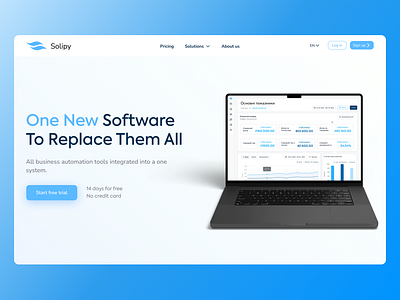 Solipy branding crm design graphic design ui ux