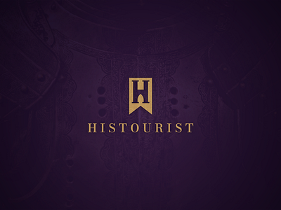Histourist bookmark branding church design history letter h letter mark logo monogram youtube youtube channel
