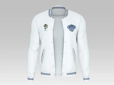 Varsity Jacket Mockup apparel branding design graphic design hoodie illustration label logo t shirt vector