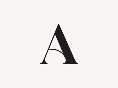 Ava Sells LA a branding california identity la letter a logo los angeles realtor type typography