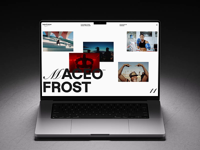 Maceo Frost - Design Exploration about animation art direction design documentary film film maker interaction layout movie portfolio projects reels scroll smooth ui webdesign website