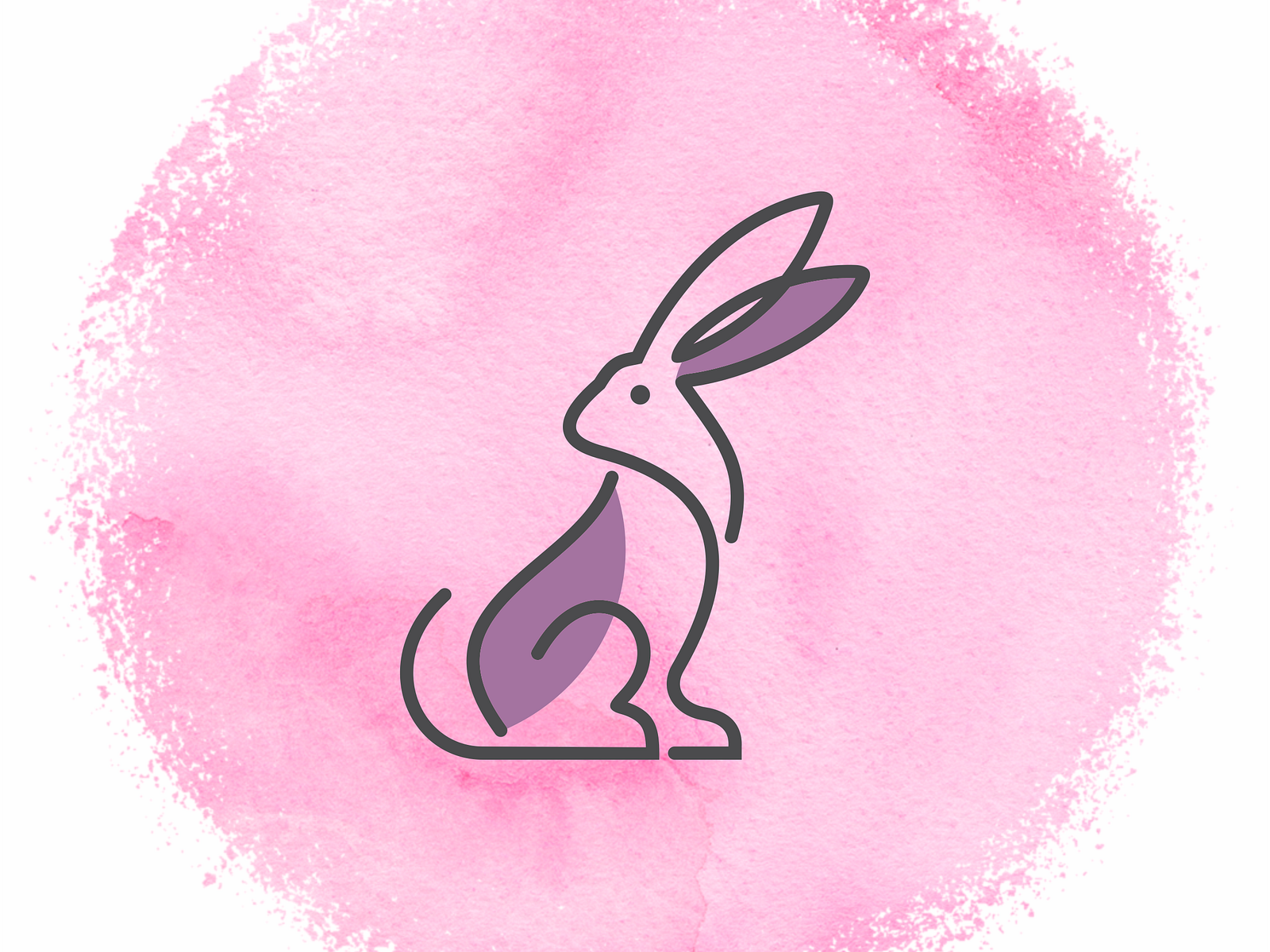 Rabbit Line Art by nurul linda on Dribbble