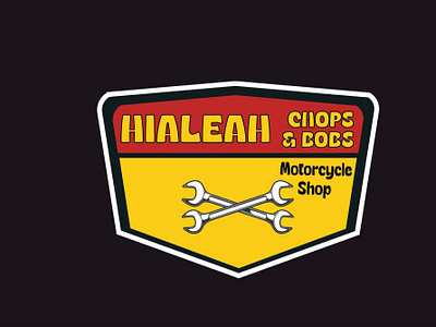 HIALEAH motorcycle logo biker logo branding cars logo fun logo graphic design hialeah japanes logo japanes baker logo logo maker moto motocycle logo services motorcycle shop logo vintage logo yellwo logo