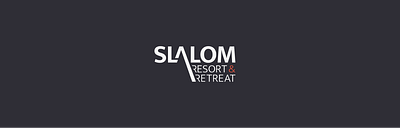 Slalom Resort & Retreat adventure brand design brand strategy branding design graphic design logo luxury resort retreat ski snowboard travel ui ux
