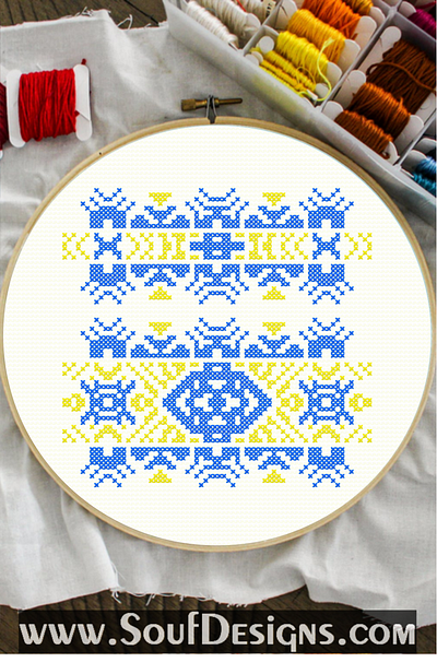 Ukrainian Traditional Embroidery Cross Stitch Pattern embroidery