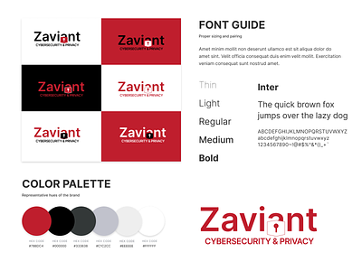 Zaviant- Cyber Security and Privacy brand guidline branding clean cyber security design graphics homepage illustration logo privacy secure typography ui ux website website redesign