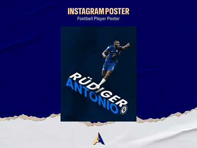 Antonio Rudiger (Player Poster)