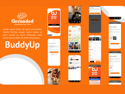 BuddyUp mobile app software ui ux web app web develpoment