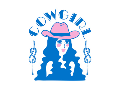 Cowgirl Dollie 1960s animation country cowgirl graphic design retro