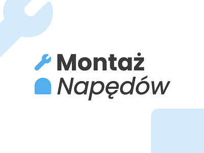 Montaż Napędów - Logo Design