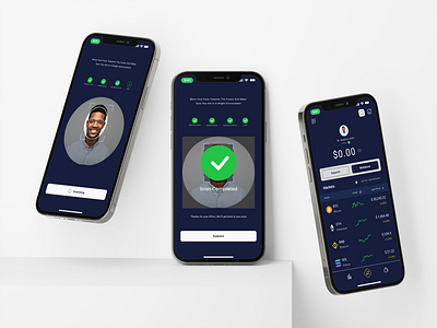 UiDesign KYC process for Crypto App #designbyhackme app ui