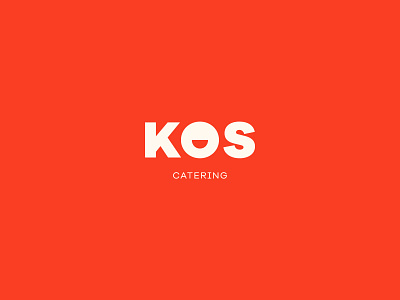 Kos Catering branding catering food graphic design logo typography