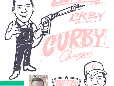 CURBY CLEANERS SKETCH PROCES appliaances binwashers brandingdesign fishingdesgn hollidaylights hvacdesign paintball plumbingdesign popscoping sketchdesign softwash truckdesign vandesign wasingdesign