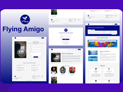 Flying Amigo mobile app software ui ux web app web development