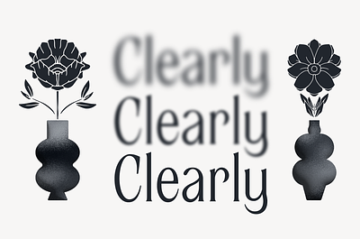 NEW FONT: Clearly font design graphic design logo design new fonts type design type designer typeface typeface design typography