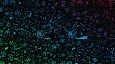 Icons and fun desktop wallpaper with Formula 1 theme branding character colors design formula 1 girl graphic design icons illustration logo man mobile ui ux vector wallpaper