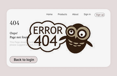 Error page 404 error 3d 404 animation branding errorpage graphic design logo motion graphics ui