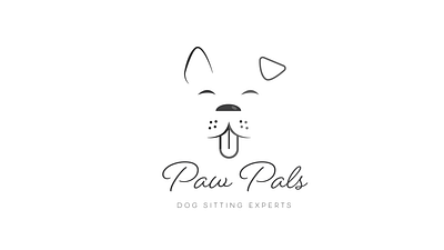 Paw Pals - The Dog Sitting Experts branding design graphic design illustration logo small business start up