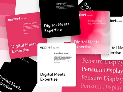 applied by zeb – Rebranding applied bank banking branding design finance financial illustration logo mockup rebranding ui