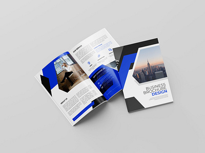 Business Brochure design advertising annual report bi fold brochure bifold booklet branding brochure brochure design business company corporate design designer graphic design office print print design profile social media template