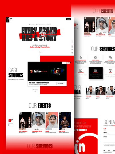 Influence Orbis New Website branding design graphic design ui ux