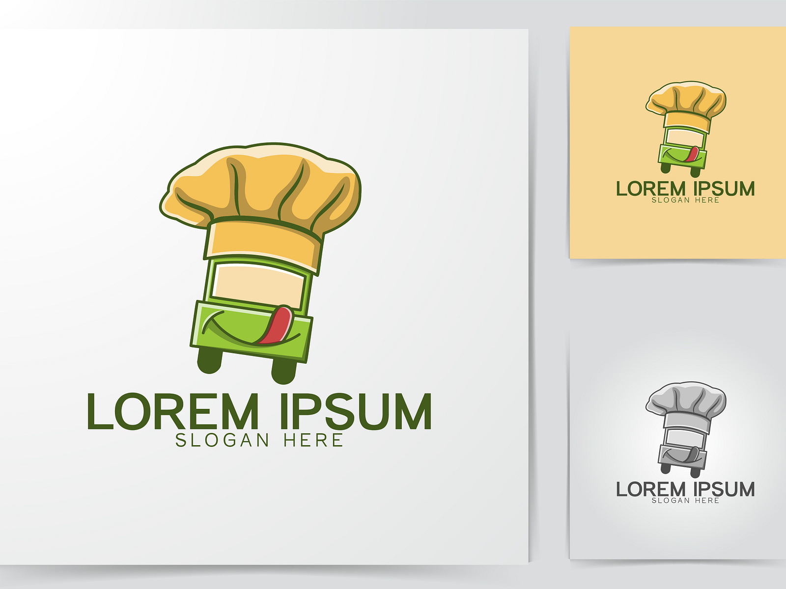 Street Food Logo by Alvi Mamun on Dribbble