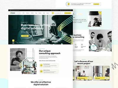 Business Consulting agency agency corporate creative agency design ui ux website