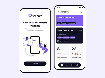 Healthcare App - UI Design android android app design app design app ui design application clean digital product healthcare app illustration ios ios app iphone minimal mobile app mobile application design mobile ui ui user interface ux ux design