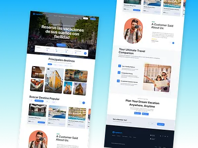 Travel web app app branding design illustration ui ux web