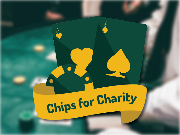 Chips for Charity Logo and Marketing by Christine Weighill on Dribbble