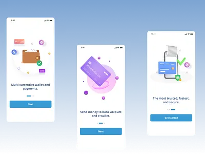 Onboarding app design concept app branding illustration ui ux