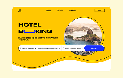 Daily UI 04 - Hotel Booking booking hotel dailyui design graphic design hotel tourism ui ux