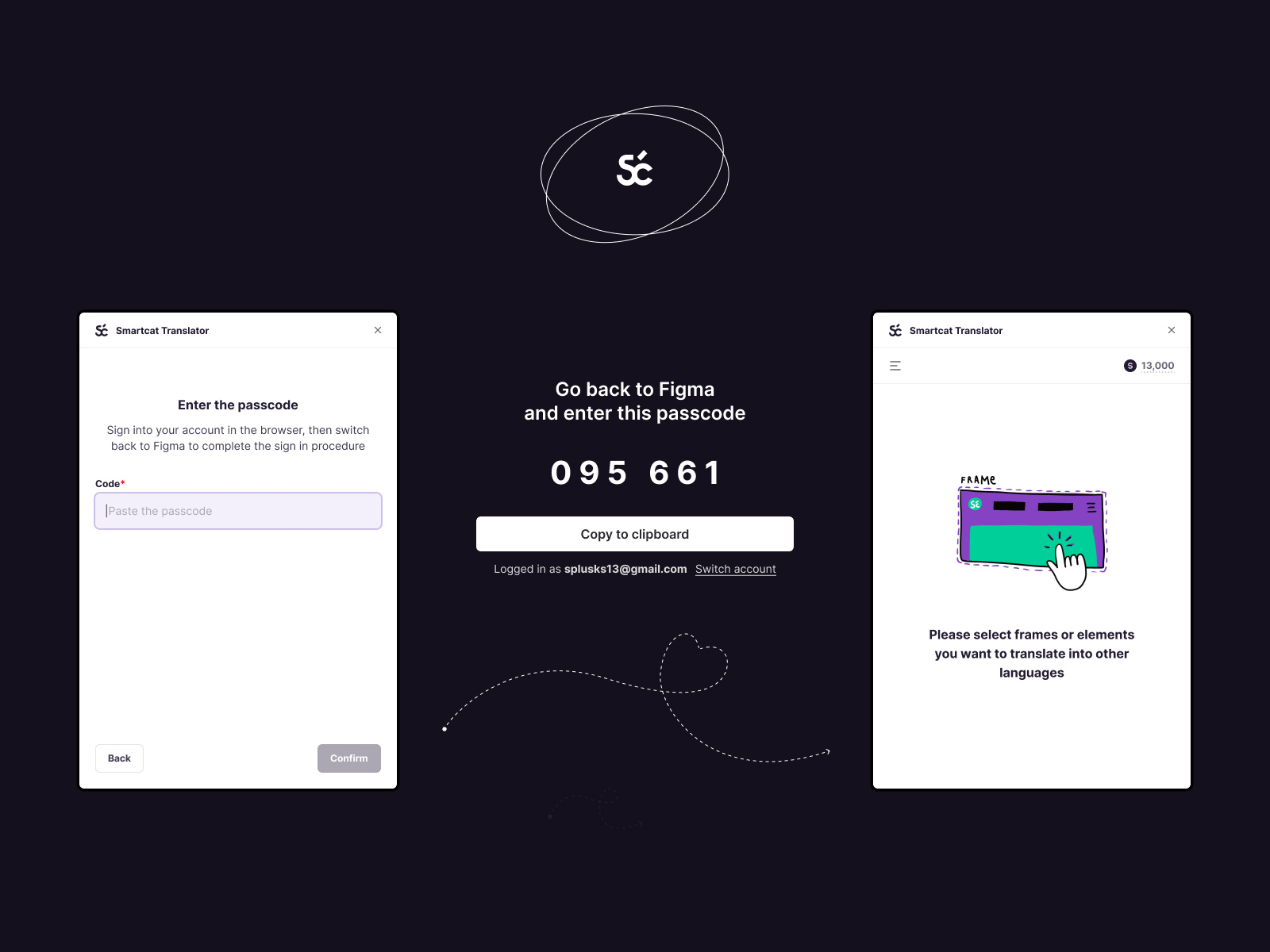 Plugin authorisation page & empty state for Figma plugin by Ks on Dribbble