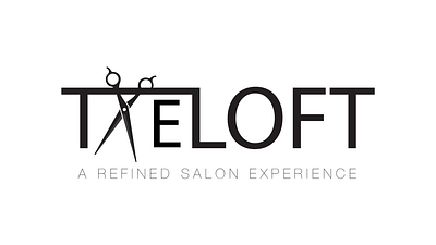 The Loft - A Refined Salon Experience branding business design graphic design illustration logo luxury salon