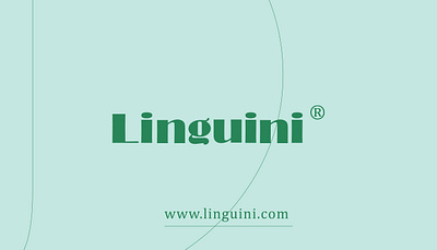 LINGUINI - LOGO DESIGN brand identity brand identity design branding design graphic design logo design wordmark