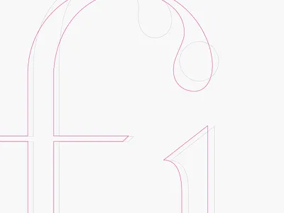 Pacifica Custom Type Ligature bespoke type brand branding design digital design graphic design ligature logo type typography