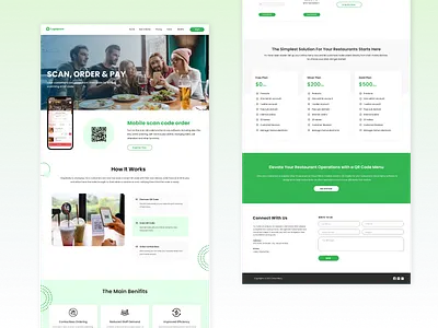 Food Ordering web app app branding design flat illustration minimal typography ui ux web website