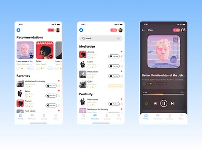 Music playing app app branding design illustration logo ui ux